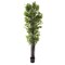 72 Inch Faux Bamboo Tree Plant Indoor Decor Adjustable Leaves Artificial Greenery